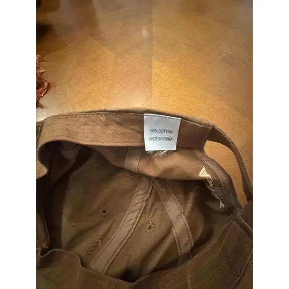 Ariat Brown Cotton Baseball Cap - Picture 3 of 3